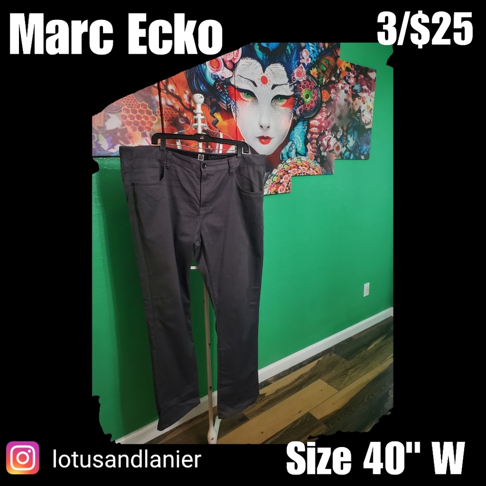 Mark Ecko Gray Pants Size 40" W 3/$25